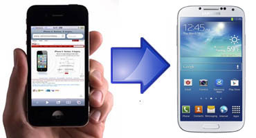 daten von iPhone nach Samsung Galaxy S4 übertragen