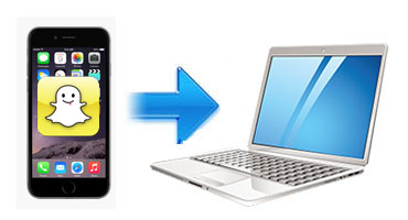 überträgt snapchat fotos und videos vom iPhone auf ihren computer